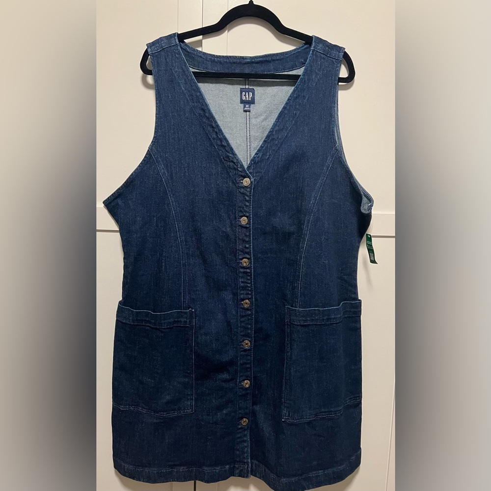 GAP Denim Mini Dress- NEW with TAGS